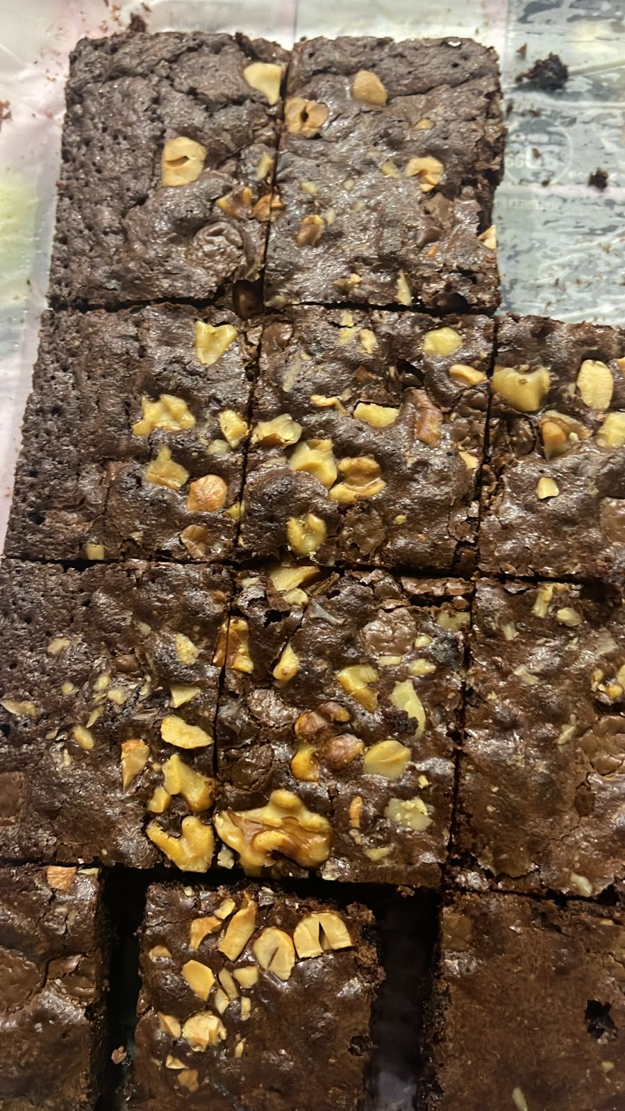 Walnut Fudge Brownies
